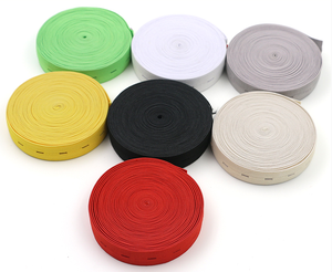 Dây Co Giãn Có Lỗ Nút Bấm Có Thể Điều Chỉnh 15Mm 20Mm 25Mm 30Mm - Product Image 2