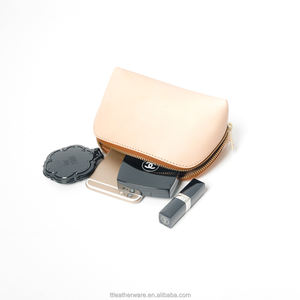 Women's Handy Genuine Leather <b>Makeup</b> <b>Bags</b> Cosmetic Wash <b>Bag</b> - Product Image 6