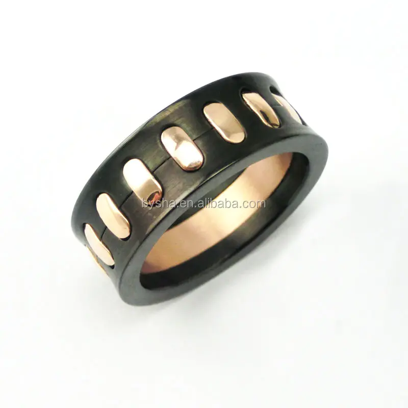novelty designer stainless steel tyre mens ring the lord of ring