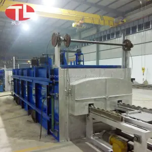 Electric heating pusher type tempering furnace/production line