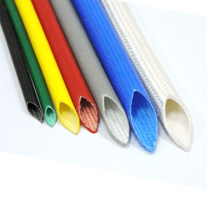 Tubo de fibra de vidrio recubierto de silicona de alto voltaje de 6mm - Product Image 2