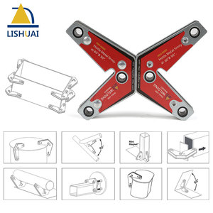 LISHUAI 2 pcs/Pack <span class=keywords><strong>Aimant</strong></span> de soudage <span class=keywords><strong>d</strong></span>'<span class=keywords><strong>angle</strong></span> 60 90 degrés Pince de soudage magnétique <span class=keywords><strong>pour</strong></span> support <span class=keywords><strong>d</strong></span>'<span class=keywords><strong>aimant</strong></span> de soudage à double usage - Product Image 3
