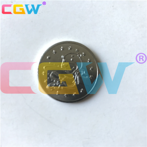 Jetons d'arcade personnalisés en acier inoxydable CGW de 25 mm à vendre, jetons pour machine de jeu - Product Image 6