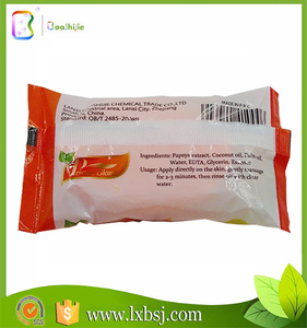 80g nuevo tipo jabón de baño de <span class=keywords><strong>papaya</strong></span> para blanquear - Product Image 4