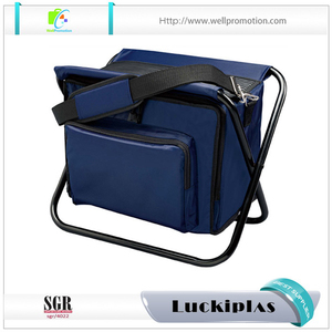 Alta calidad amigos jugando al ajedrez uso de pesca de aluminio bolso más fresco con bolsillos de malla - Product Image 3