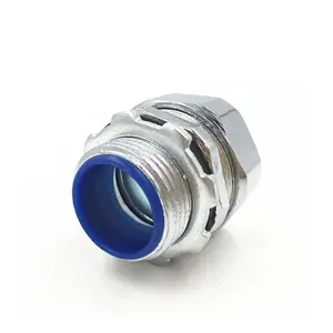 Ce certificated directly plug on off 20mm flexible conduit adapter connector