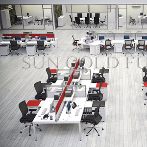 Modern 6 koltuk Açık Ofis Iş Istasyonu/Lineer offlce bölümü (SZ-WS071) - Product Image 1