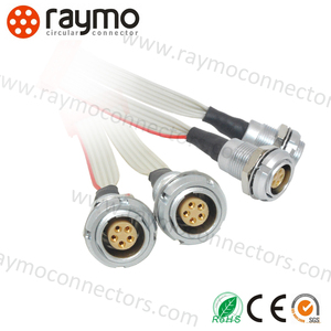 ECG.0B ขั้วต่อแบบวงกลม305.CLL 0B ECG 2B 1B พร้อมชุดสายเคเบิล - Product Image 3