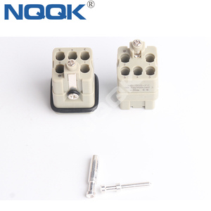 HQ-005-M 16A 400 V industriële 5 pin man vrouw <span class=keywords><strong>connector</strong></span> Zware Elektrische Connectors