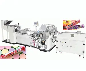 CE approval autowrapper wrapper gummy candy roll wrapping machine