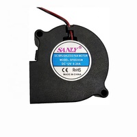 พัดลมตั้งโต๊ะ6028 Mini DC 12V 24V Air Cooling Centrifugal Blower พัดลม