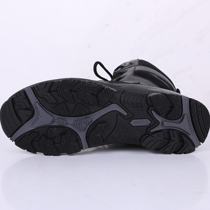 American Security Heren Zwarte Enkellaarzen Ademend Puur Leer Met Eva Casual Sandw - Product Image 3