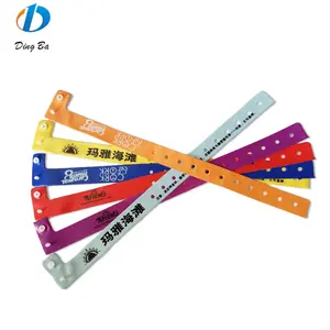 Pulseras de plástico con logotipo personalizado en forma de L para Festival de eventos, Artículos populares, pulseras de PVC naranja