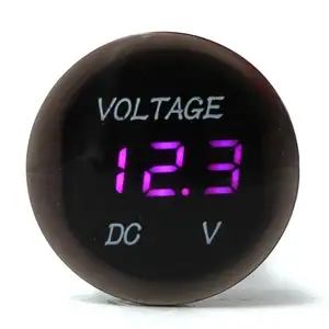 Auto digital voltmeter,voltmeter für stabilisator, voltmeter & amperemeter für solar power