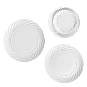 Chao zhouju — service de vaisselle, assiettes à <span class=keywords><strong>Pizza</strong></span> en porcelaine blanche, assiettes à <span class=keywords><strong>Pizza</strong></span> en céramique pour Restaurant ^ - Product Image 5