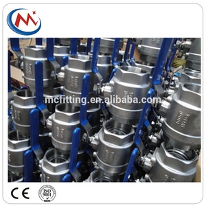 Thép không gỉ 304/316 (CF8/CF8M) đúc screwed 2 pc bóng van - Product Image 5