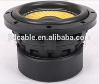 Mini caisson de basses haute performance de 6,5 pouces avec double aimant, 300 W RMS, haut-parleur de caisson de basses
