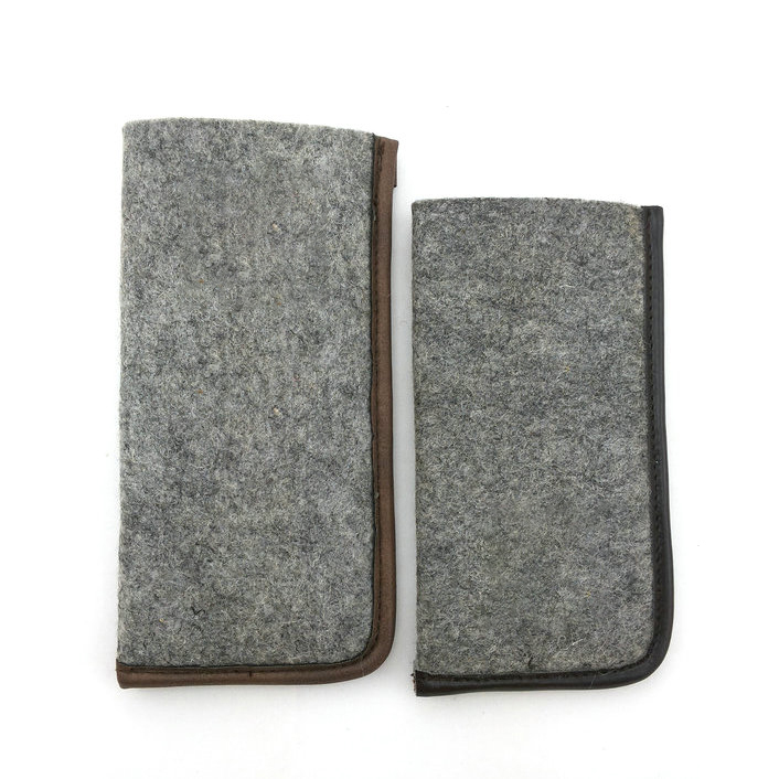 Серый мягкий футляр для очков-футляр для очков для чтения