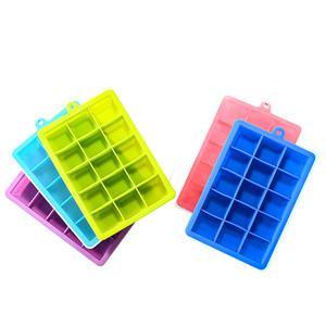 Cá Nhân Làm Riêng Của Bạn Xách Tay Mini Silicone Ice Cube Khuôn Khay Ice Maker Với Nắp Đậy - Product Image 2