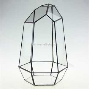 Serre de culture en verre Micro-paysage, <span class=keywords><strong>terrarium</strong></span> géométrique clair, pour plante - Product Image 4