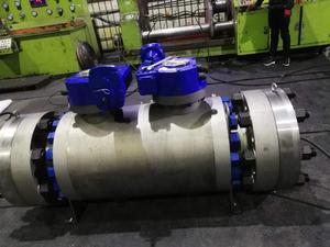 API 6FA API Forged Steel DBB Stainless Steel Ball Valve