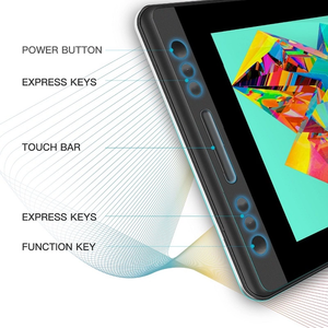 Tableta Gráfica <span class=keywords><strong>Huion</strong></span> <span class=keywords><strong>Kamvas</strong></span> <span class=keywords><strong>Pro</strong></span> 13 con Pantalla LCD de Resonancia Electromagnética sin Batería y Lápiz para Dibujo - Product Image 4