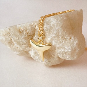 Collar de Gargantilla de diente de tiburón con abalorios delicados, joyería de plata 2024 a la moda, 925, - Product Image 2