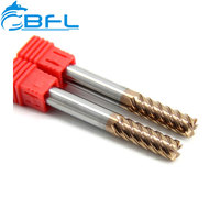 Fresa CNC BFL de Carburo Sólido con 6 Filos para Acabado