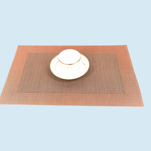 Huis En Keuken Producten 2020 Eco-Vriendelijke Textiel Pvc Geweven Placemats