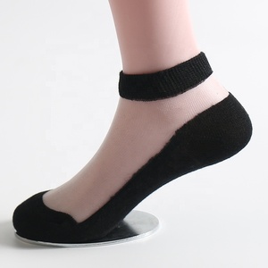 Été Mince Cristal Soie Cheville Coton Mignon Enfant Enfants Bébé Chaussettes - Product Image 5