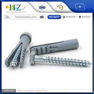 superior unidad de anclaje de plástico con uñas <span class=keywords><strong>arandela</strong></span> tornillos y pernos tuercas de fijación de <span class=keywords><strong>nylon</strong></span> martillo de anclaje - Product Image 1