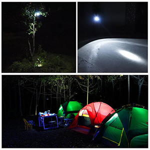 Súper portátil Solar Powered LED lámpara de Camping recargable plegable linterna de Camping con ventilador al aire libre - Product Image 6