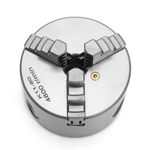 Mandrin de tour à 3 mâchoires série K11 diamètre 80mm-250mm avec centrage automatique pour tour d'établi, tour CNC mandrin à 3 mâchoires à grande vitesse