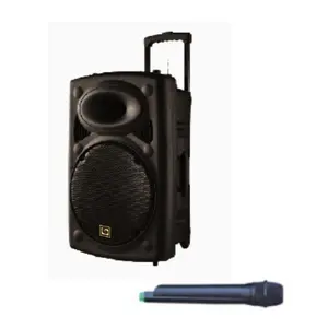 2018 Suara Yang Baik! 80 Watt Speaker Harga dengan Studi Daya Tinggi Stereo 15 Inch Sistem Alamat Publik PT-1580ie