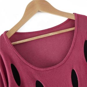 Usine Personnalisé Automne Hiver Fantaisie <span class=keywords><strong>Pas</strong></span> <span class=keywords><strong>Cher</strong></span> Tricoté Lâche Et Mince Chandail Pour Les Adolescents - Product Image 3