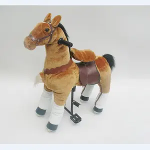 New and hot sale walking horse toys mechanical horse for sale Plush Tiger Rocking Horse