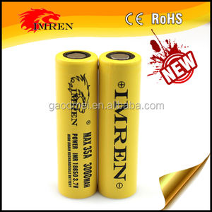 Gelb IMREN 3000 MAH max 35a <span class=keywords><strong>3</strong></span>,7 V 18650 Akku balance der autobatterie - Product Image 1