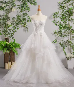 Jancember rsm66331 vestido de noiva, vestido de noiva de princesa civil