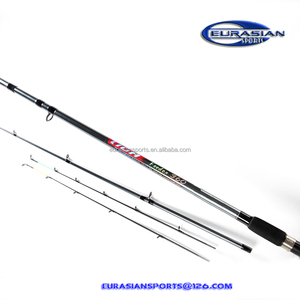 Glasvezel Feederhengel, groothandel goedkopere prijs 3+3 tips medium action feederhengel, 100g 3.60m Weihai hengelfabriek - Product Image 4