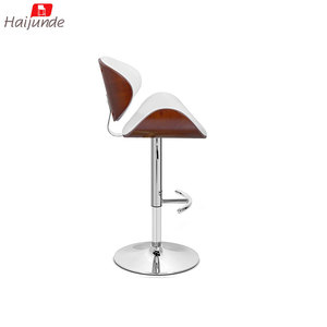 Phong Cách Công Nghiệp Gang Xoay Ghế Truy Cập Với Lưng Với Ghế Gỗ PU Thông Thường - Product Image 5