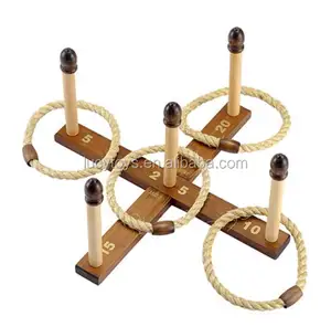 Best Verkopende Houten Outdoor Yard Games Ring Toss Voor Familie