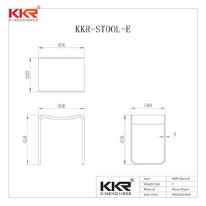Superficie solida Sgabelli Sgabello Per Doccia Douchekruk Douche <span class=keywords><strong>Kruk</strong></span> Sgabelli da Doccia mobili Per soggiorno Sgabello Per la casa <span class=keywords><strong>e</strong></span> pouf - Product Image 4