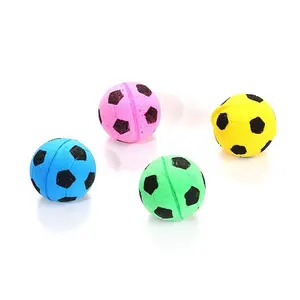 Heyri – balles souples EVA sans danger pour les animaux de compagnie, jouets de <span class=keywords><strong>chaton</strong></span> colorés en forme de Football, jouet interactif à gratter pour chat, Offre Spéciale, bon marché - Product Image 1