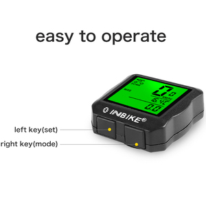 <span class=keywords><strong>INBIKE</strong></span> cable Ordenador de bicicleta impermeable Luz de bicicletas ordenador velocímetro Digital ciclo Velo del ordenador cuentakilómetros 528 - Product Image 5