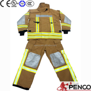 Chaqueta de traje de bomberos, <span class=keywords><strong>ropa</strong></span> de bombero, caqui, <span class=keywords><strong>ropa</strong></span> de trabajo ignífuga - Product Image 2