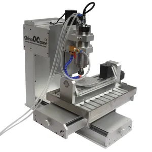 EU ฟรีภาษีใหม่ล่าสุด HY-6040เครื่องตัดมิลลิ่ง5แกน Cnc Mill Desktop