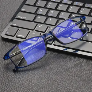 Tecidas tr90 lenetes azule anti-azulas monturas de gafas hombre