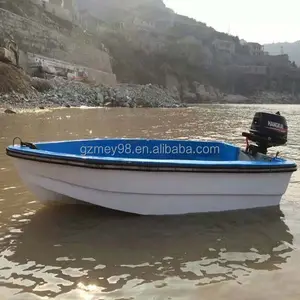 Factory outlet fiberglass 2.7M fishing boat (M-011) 2 person hand rowing boat for sale