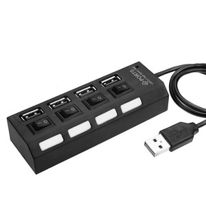 HUB USB 3.0 haute vitesse, 5Gbps, 4Ports, LED, interrupteur d'alimentation/arrêt, Super rapide - Product Image 3