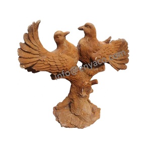 Figurines d'animaux de table en métal antique pour la maison Statue de jardin Patio grandeur nature <span class=keywords><strong>sanglier</strong></span> tête d'animal sauvage décor extérieur ornemental - Product Image 6